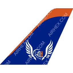 Mukhtara Air Tailfin logo (dark)