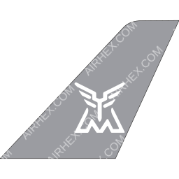 MYAirline Tailfin logo (dark)