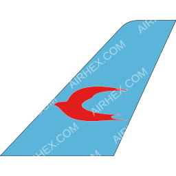 Neos Tailfin logo (dark)