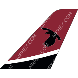 New Pacific Airlines Tailfin logo (dark)