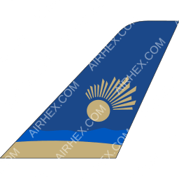 Nile Air Tailfin logo (dark)