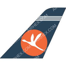 North-Wright Airways Tailfin logo (dark)