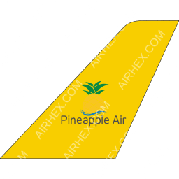 Pineapple Air Tailfin logo (dark)