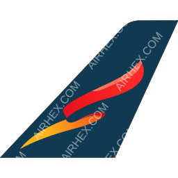 Plus Ultra Lineas Aereas Tailfin logo (dark)