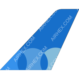 Pobeda Tailfin logo (dark)