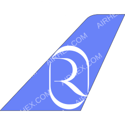 Riyadh Air Tailfin logo (dark)