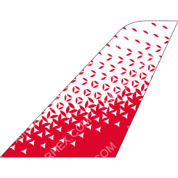 Rossiya Airlines Tailfin logo (dark)