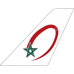 Royal Air Maroc Express Tailfin logo (dark)