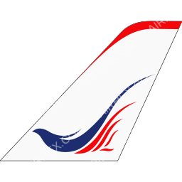 Saha Airlines Tailfin logo (dark)