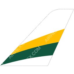 Saurya Airlines Tailfin logo (dark)