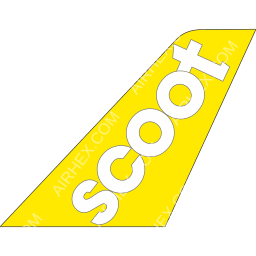 Scoot Tailfin logo (dark)