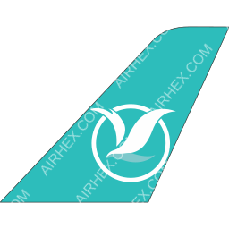 Serene Air Tailfin logo (dark)