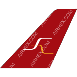 Shree Airlines Tailfin logo (dark)