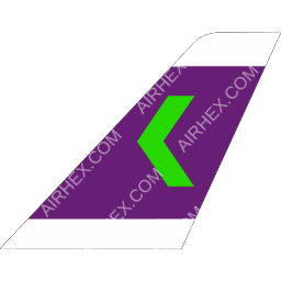 Sky Airline Tailfin logo (dark)