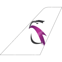 Sky Vision Airlines Tailfin logo (dark)