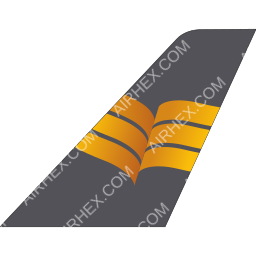 Skyline Express Airline Tailfin logo (dark)