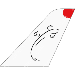 SkyTaxi Tailfin logo (dark)