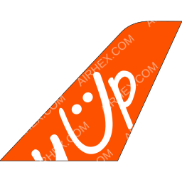 SkyUp MT Tailfin logo (dark)