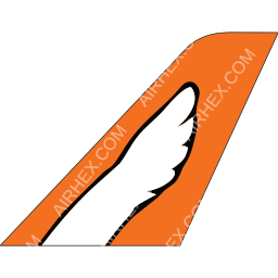 Sounds Air Tailfin logo (dark)