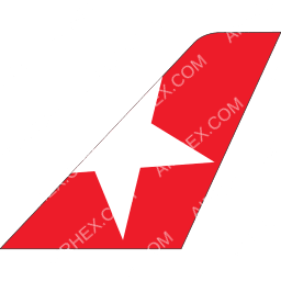 Stars Airways Tailfin logo (dark)