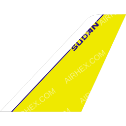 Sudan Airways Tailfin logo (dark)