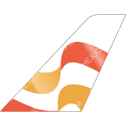 Sunclass Airlines Tailfin logo (dark)