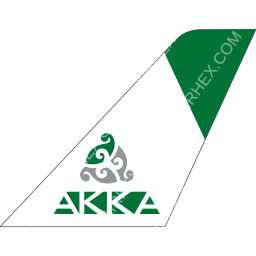 Tez Jet Airlines Tailfin logo (dark)