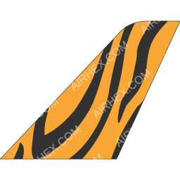 Tigerair Taiwan Tailfin logo (dark)