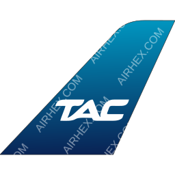 Trans Air Congo Tailfin logo (dark)