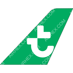 Transavia Tailfin logo (dark)