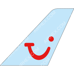 TUI fly Deutschland Tailfin logo (dark)