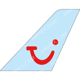 TUIfly Nordiс Tailfin logo (dark)