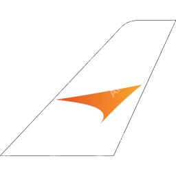 Tus Airways Tailfin logo (dark)