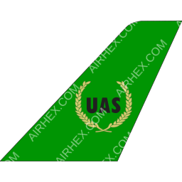 Umza Air Tailfin logo (dark)