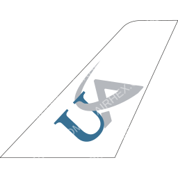 Universal Air Tailfin logo (dark)