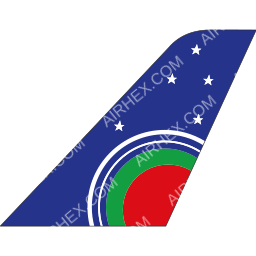 US-Bangla Airlines Tailfin logo (dark)