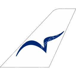 Venezolana Tailfin logo (dark)