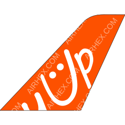 Vision Air (Moldova) Tailfin logo (dark)