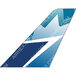 WestJet Tailfin logo (dark)
