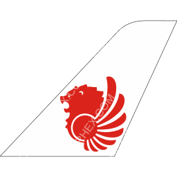 Wings Air Tailfin logo (dark)