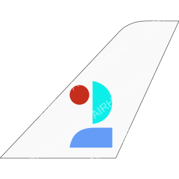 World2Fly Tailfin logo (dark)