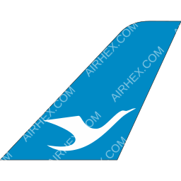 Xiamen Airlines Tailfin logo (dark)