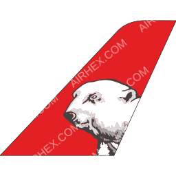 Yamal Airlines Tailfin logo (dark)