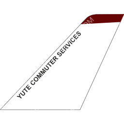 Yute Commuter Services Tailfin logo (dark)