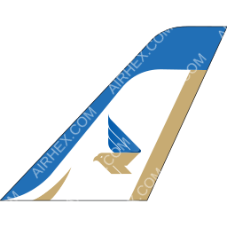 Zagros Airlines Tailfin logo (dark)