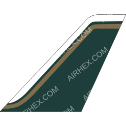 Zebu Air Tailfin logo (dark)