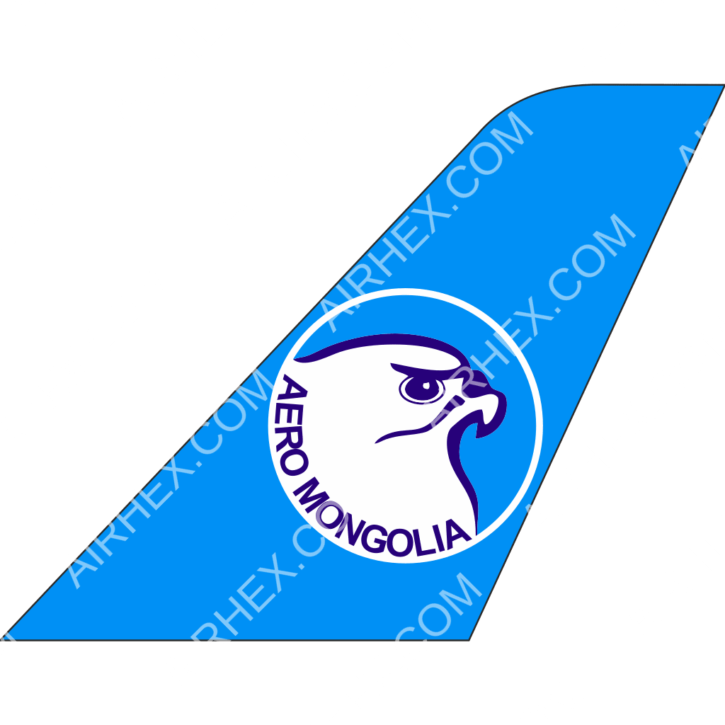 Aero Mongolia tail logo