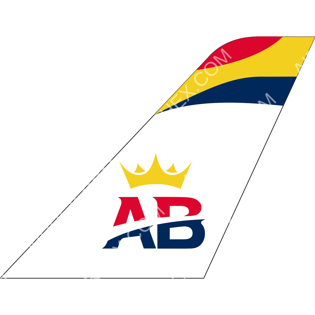 Air Belgium tail logo