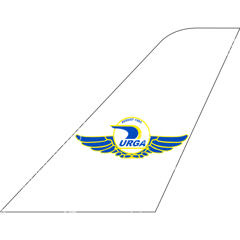 Airline Urga tail logo