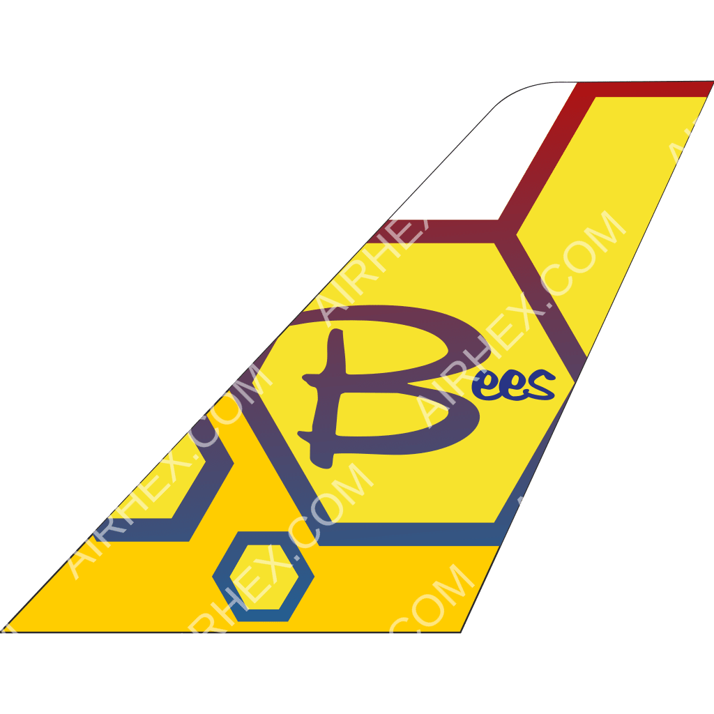 Bees Airlines (Romania) tail logo